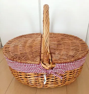 새상품 미사용 FLYING TIGER 피크닉 바스켓