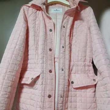 countrajeo 핑크 퀼팅 자켓
