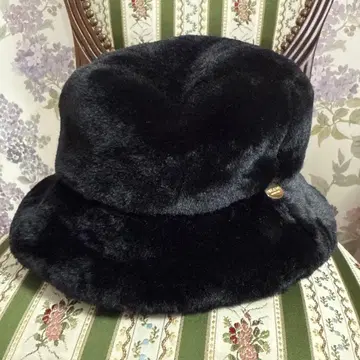 퍼 버킷햇 블랙