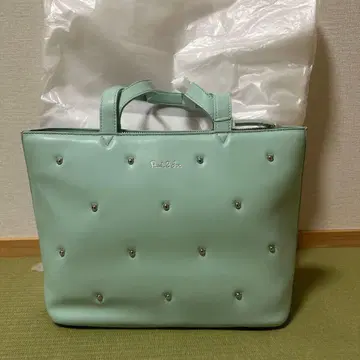 Paul & Joe 민트 그린 토트백