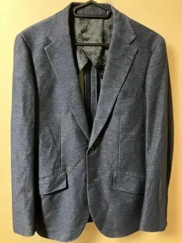 [ 새상품급 ] KATHARINE HAMNETT 테일러드 자켓 다크 블루