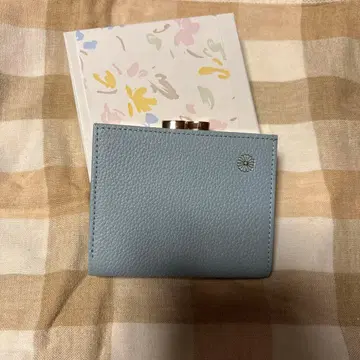 황궁 지갑 가마구치 스카이블루