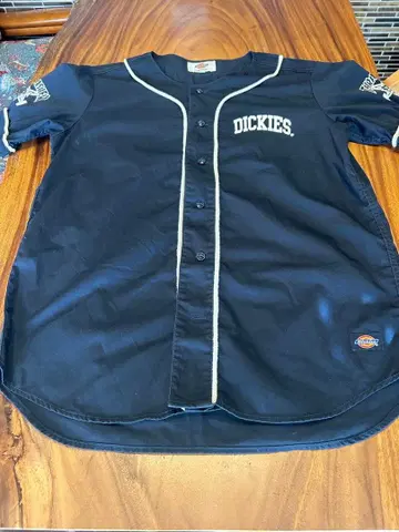 Dickies x THRASHER 베이스볼 셔츠 L 사이즈 네이비
