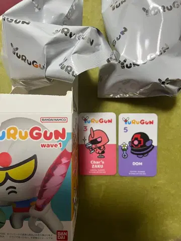 YuRuGun wave1  샤아 자쿠 돔 세트