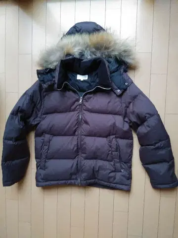 UNITED ARROWS 퍼 달린 다운 자켓 유나이티드 애로우즈