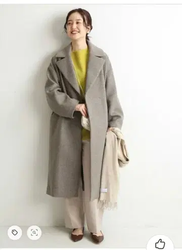 IENA 이에나 만테코 오버 체스터 코트 34