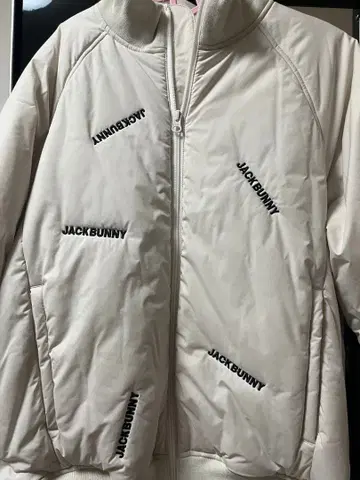 Jack Bunny 다운 자켓 사이즈 5 화이트