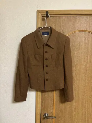 KEITH 브라운 테일러드 자켓