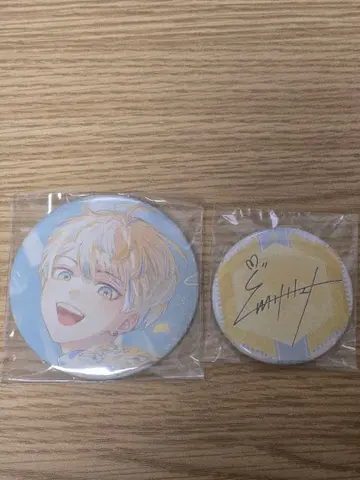 히바치 마나 생일 굿즈 2023 캔뱃지 2종