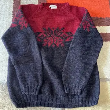 니트 빨간색 블랙 그레이 익명 배송