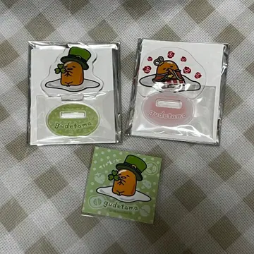 무뉴구루미 파티오 에브리데이 구데타마 아크릴 스탠드 스티커 3