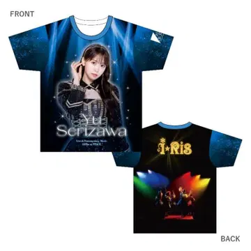 세리자와 유우 풀 그래픽 T셔츠 세리코 i Ris