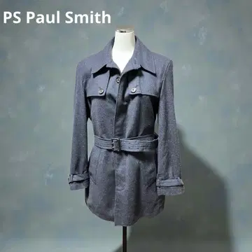 PS 폴스미스 PS Paul Smith 멀티 컬러 울 트렌치코트