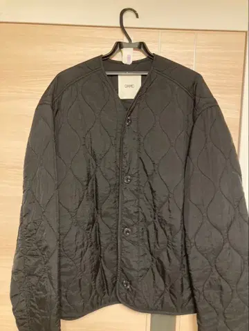OAMC 블랙 퀼팅 자켓
