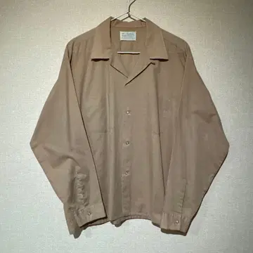 70s Manhattan 롱 슬리브 박스 실루엣 셔츠