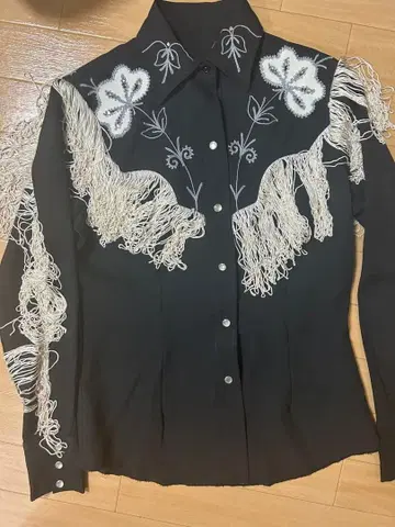 Hberc 프린지 셔츠 70년대 70s