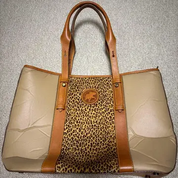 HUNTING WORLD 레오파드 무늬 토트백