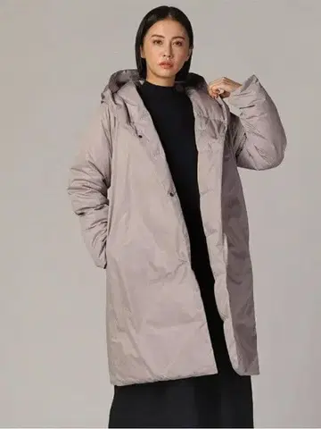 LAUTREAMONT 리버서블 롱 다운 코트 발수 가공