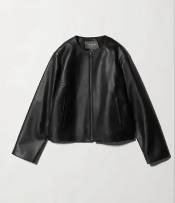 램 가죽 노카라 블루종 A DAY IN THE LIFE 새상품