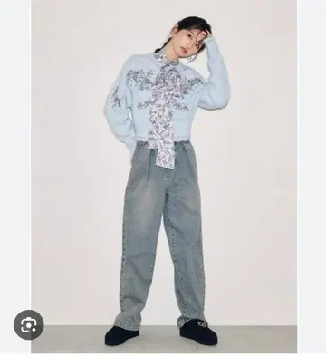 LILYBROWN x KEITA MARUYAMA 자수 러쉬 가디건