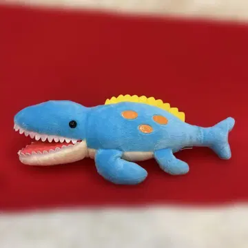 공룡 시대 바다의 왕자 모사사우루스 파랑 공룡 해양 생물 봉제 인형