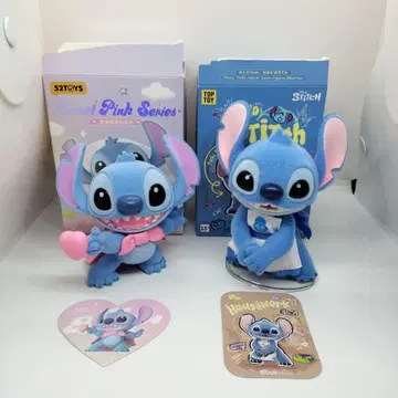 스티치 피규어 2체 [ 52TOYS & TOP TOY ]