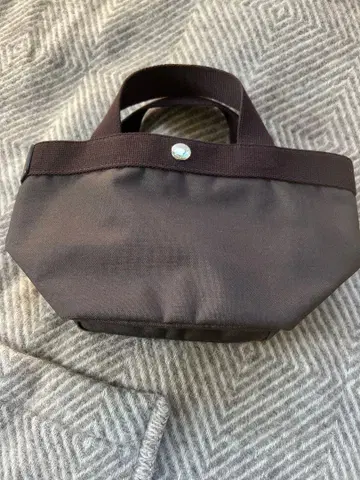 에르베샤 펠리에 코듀라 보트형 토트 S 모카 x 모카