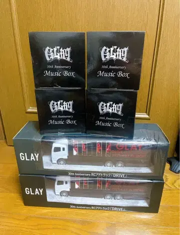 GLAY x GiGO 콜라보 경품 오르골 애드트럭 6점 세트 30th