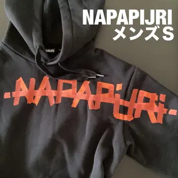 [ 새상품급 ] 나파피리 NAPAPIJRI 후드티 블랙 이탈리아제 S