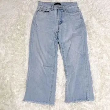 M234 [유니클로] 데님 팬츠 스트레이트 청바지 컷오프 포켓