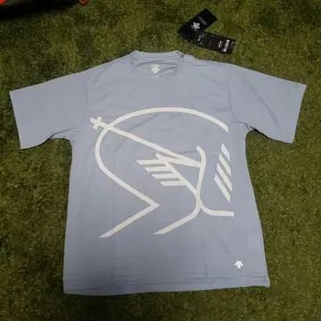 DESCENTE DWUSJA40 T셔츠 L 라이트 블루