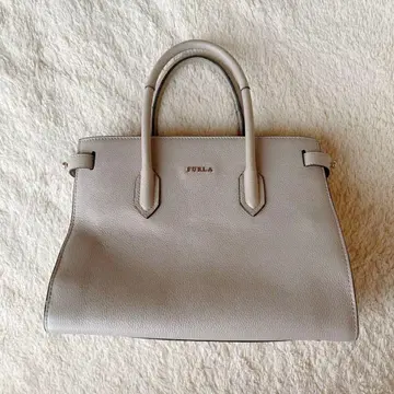 FURLA 훌라 핸드백 베이지 가죽