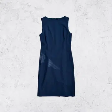 theory 띠어리 슬리브리스 원피스 무릎 기장 깔끔한 네이비 S~M