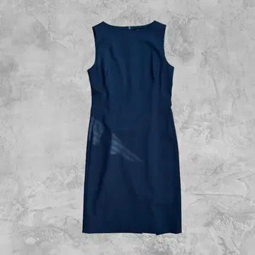 theory 띠어리 슬리브리스 원피스 무릎 기장 깔끔한 네이비 S~M