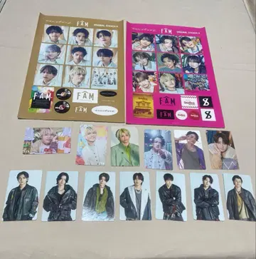 timelesz 스티커 & 트레이딩 카드 묶음 판매