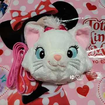 디즈니 마리 패스 케이스 코인 케이스 미니백 릴 포함