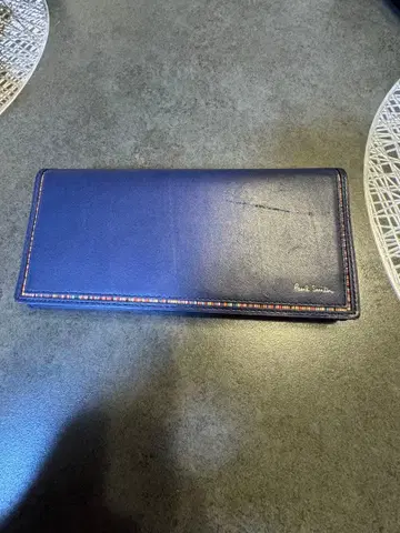 Paul Smith 네이비 이단 접이식 지갑