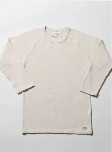 Kepani 케파니 라피스팬 플라이스 7부 소매 T셔츠 오트밀