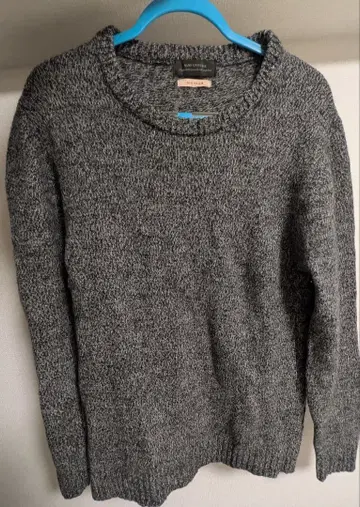 나노 유니버스 AIR YARN 울 크루넥 스웨터