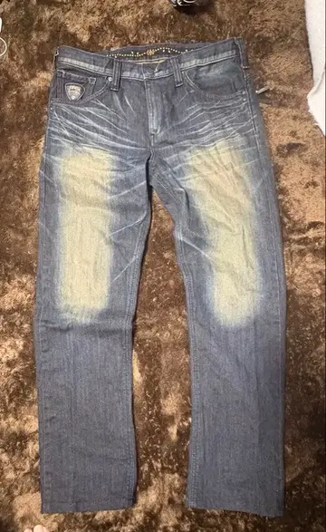 EDWIN 스트레이트 데님 32인치 y2k 그런지 swag