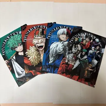 히로아카 최강 점프 가챠 클리어 파일 전 4종 컴플리트 새상품