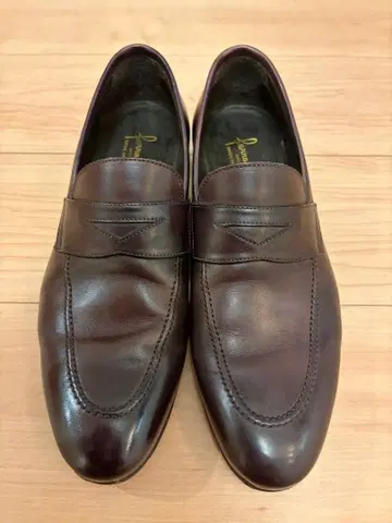 FERRANTE 페란테 다크 브라운 가죽 로퍼