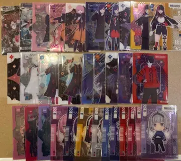 카미츠바키시 건설 중. 클리어 카드 컬렉션 껌 32종 컴플리트 묶음 판매