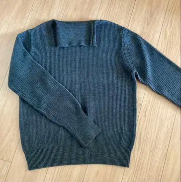 NANO UNIVERSE Lustrous 니트 스웨터 터틀 L