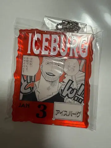 아이스버그 아크릴 키링 원피스