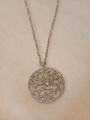 폭시 FOXY 새상품급 큐빅 목걸이