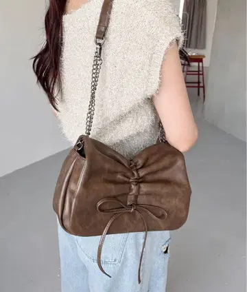 Heather 리본 숄더 BAG 129447