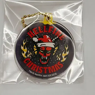 스트레인저 씽스 크리스마스 오너먼트 키링