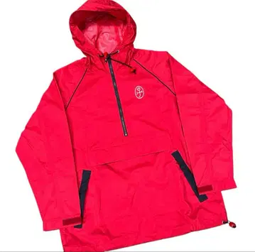 Castelbajac/아노락 후드티/나일론/하프 지퍼