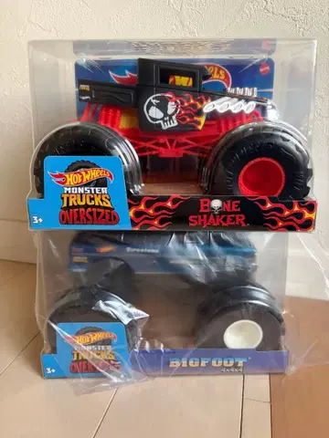 핫휠 몬스터 트럭 빅 사이즈 2세트 미개봉품